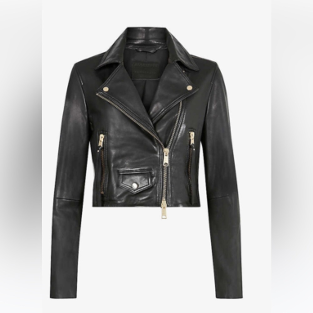 All Saints Rift Biker new with tags, retails for $775 on Revolve.